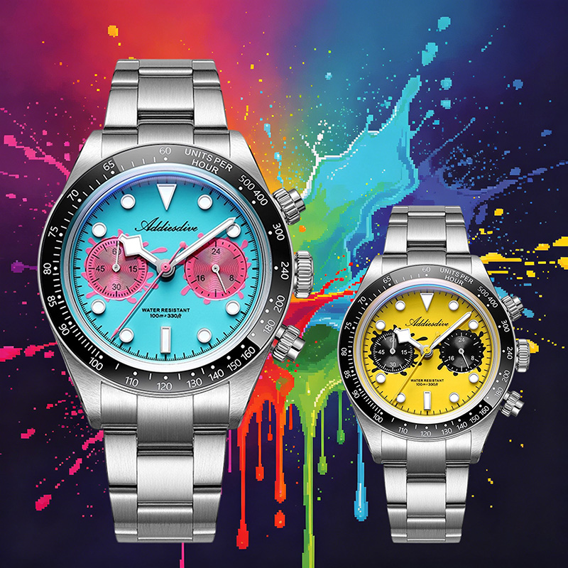 Zero Luxury Watch - ADDIESDIVE 40mm Fashion Men's Quartz Chronograph
