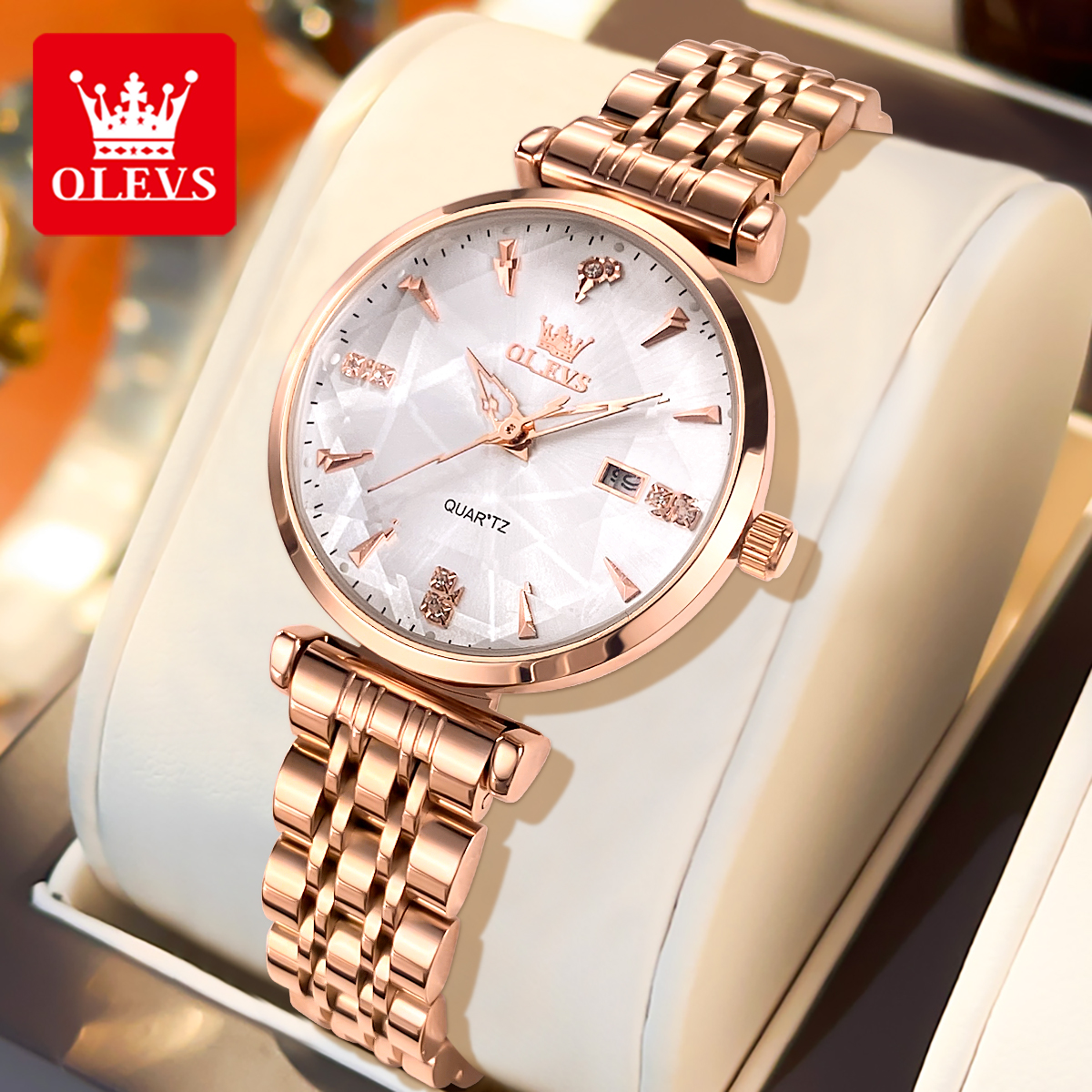Luxury Watch & Jewellery Recensioni - OLEVS 5536 Brand Beautiful Women's Watches