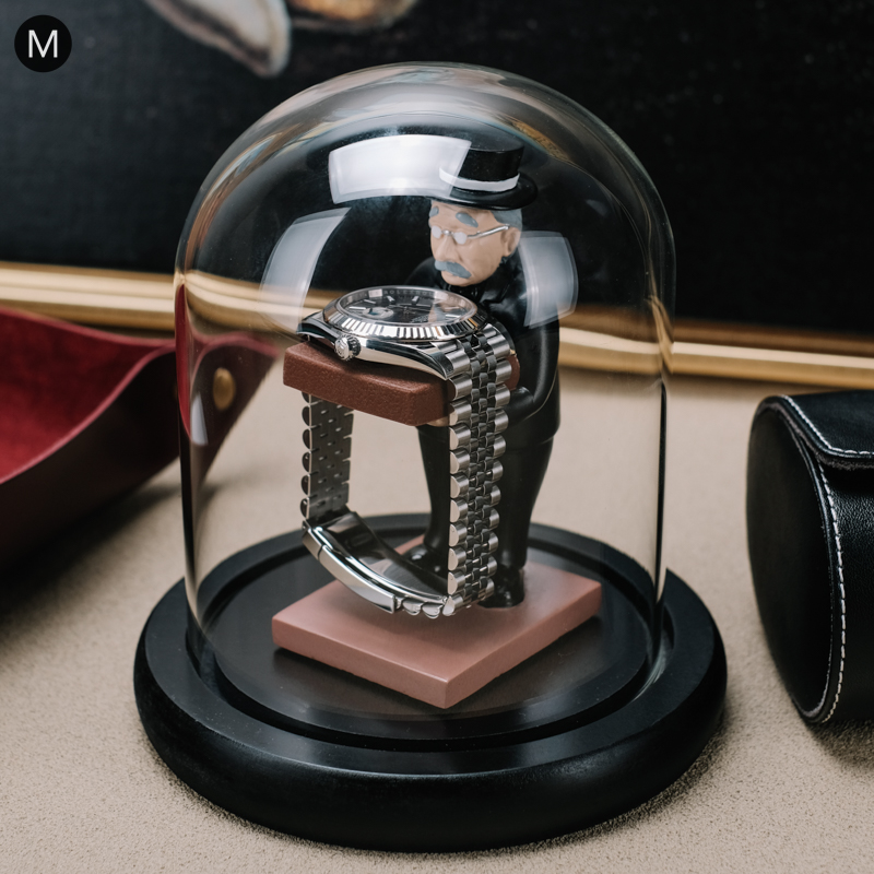 Luxury Watch Packaging Box - Table Vintage Watch Holder Organizer Case