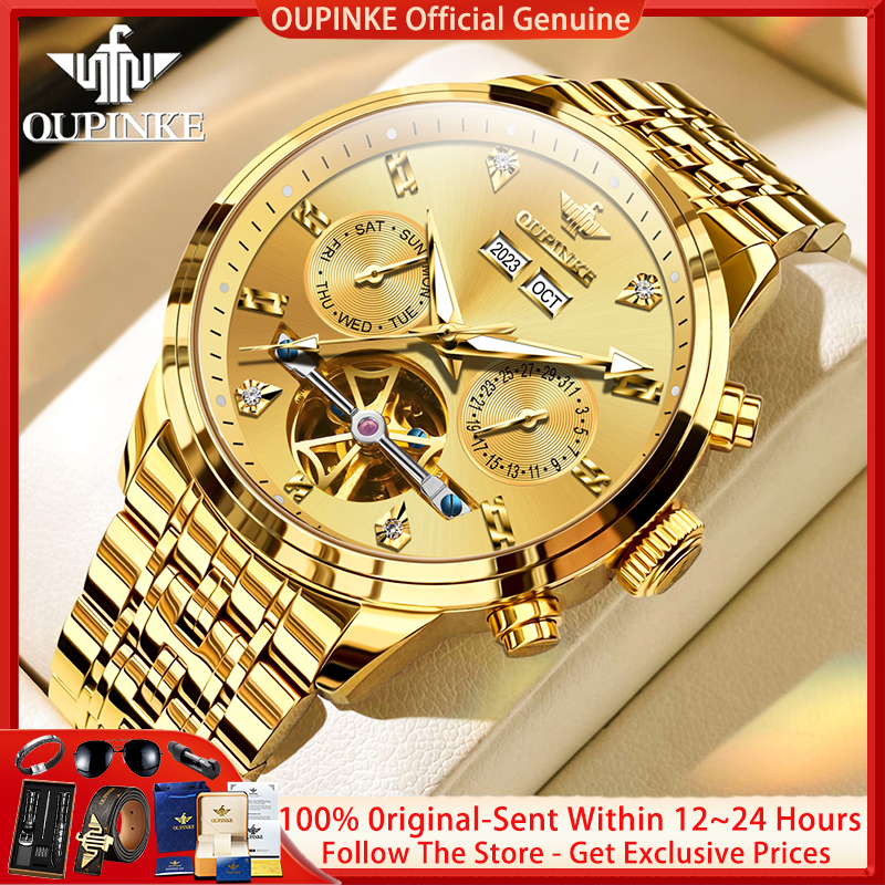 Luxury Watch All Brands - OUPINKE 3248 Tourbillon Watch Mechanical Men