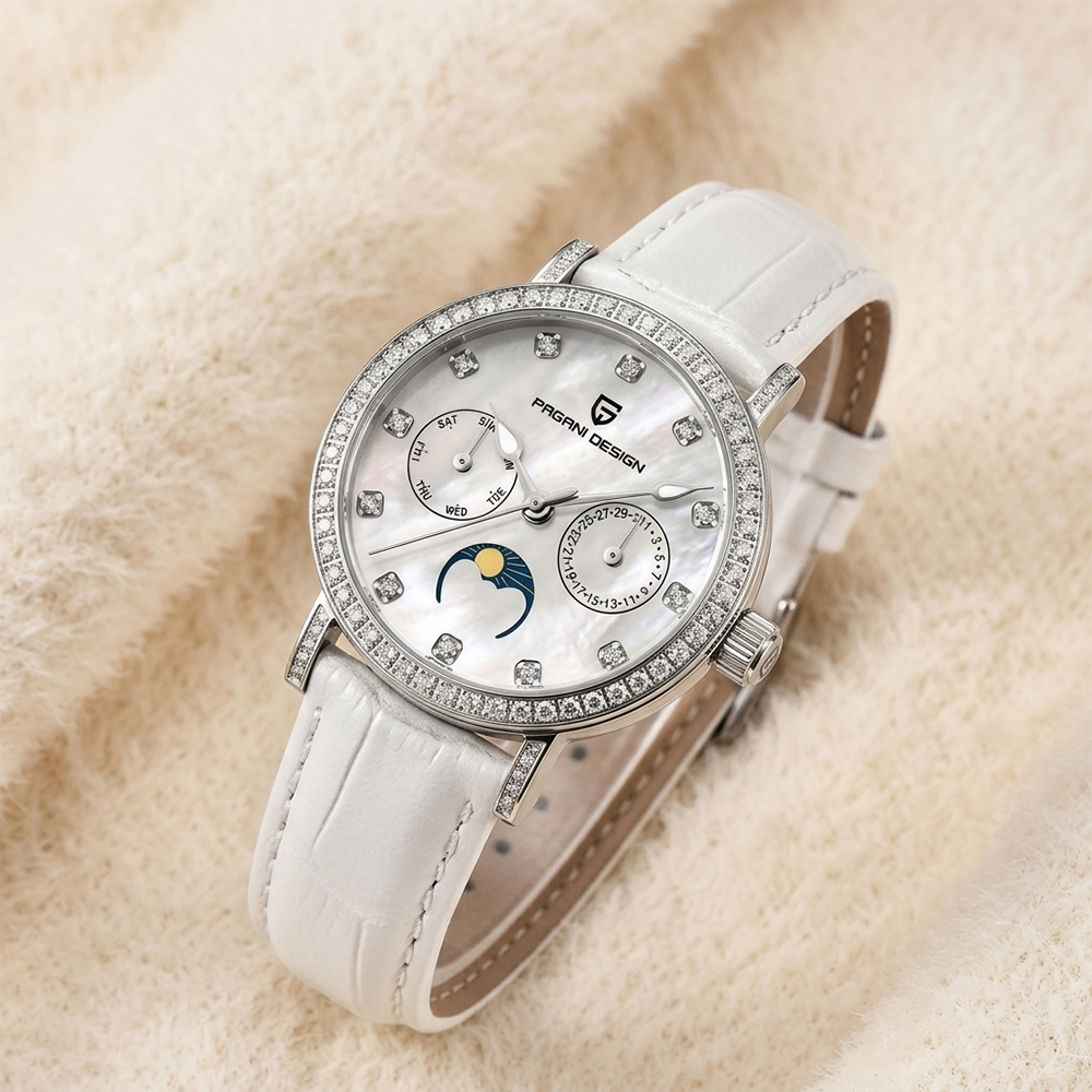 Luxury Watch & Jewellery Recensioni - PAGANI DESIGN Women Quartz Watch Mop