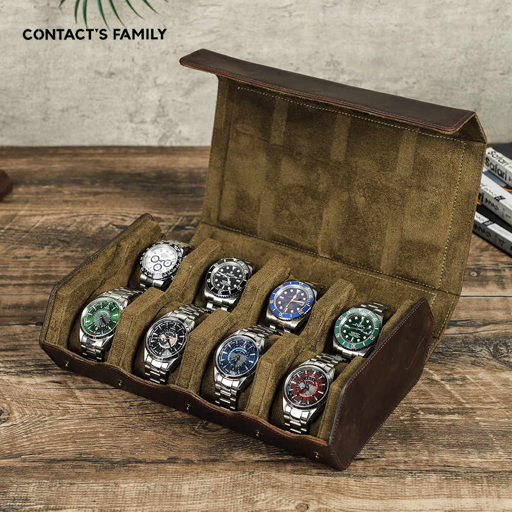 Luxury Watch Packaging Box - CONTACT'S FAMILY Luxury Genuine Leather 8