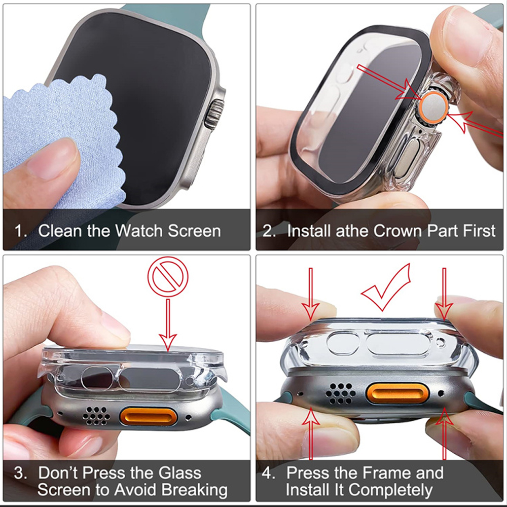 Glass+case For Apple Watch Ult - Luxury Watch Packaging Box recension och pris