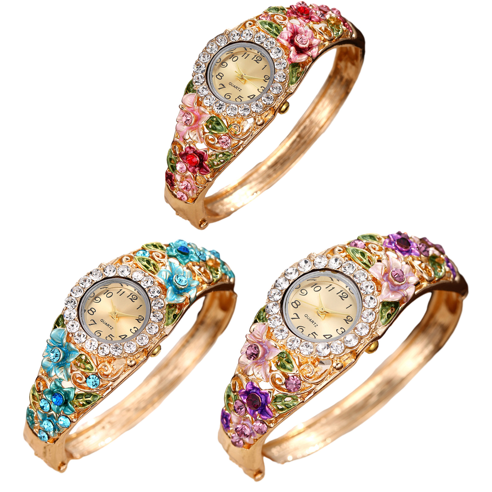Hot Sales Women\'s Flower Butt - Luxury Watch Girl recension och pris