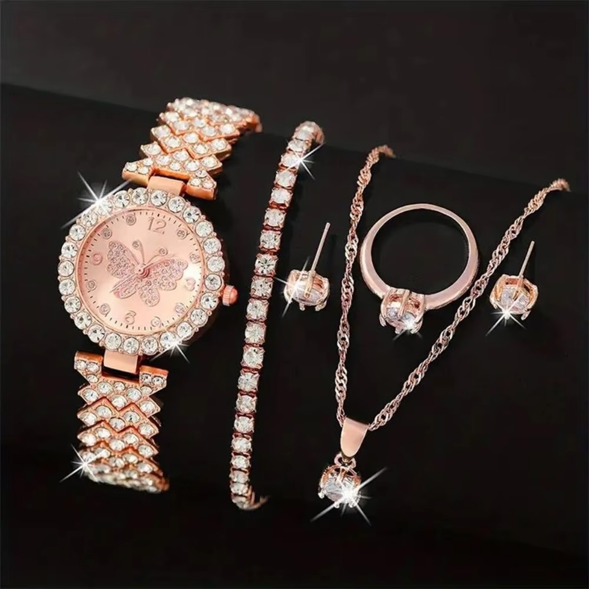 6PCS/Set Luxury Rhinestone But - Luxury Watch Packaging Box recension och pris