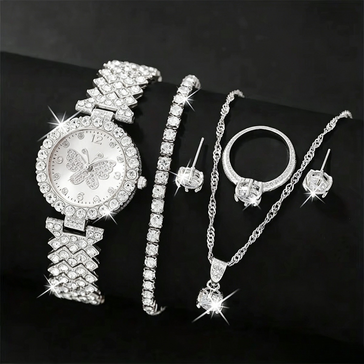 6PCS/Set Luxury Rhinestone But - Luxury Watch Packaging Box recension och pris