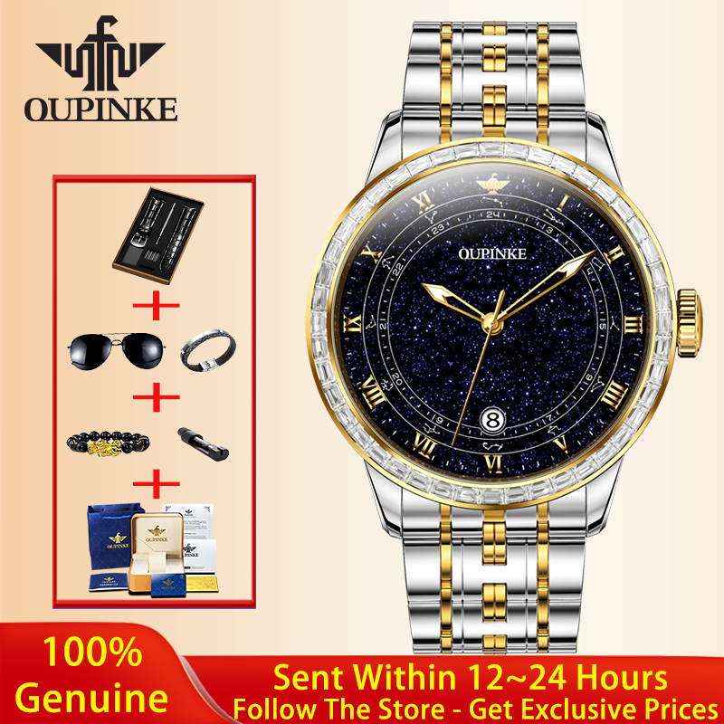 OUPINKE 3203 Fashion Men Watch - Luxury Watch All Brands recension och pris