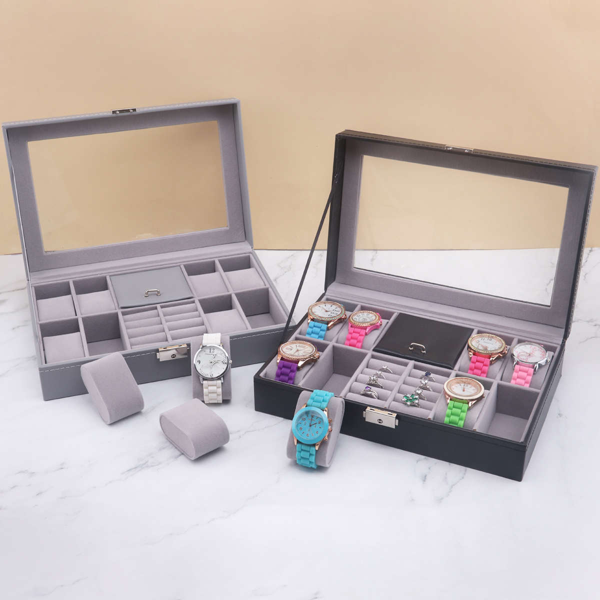 8-grid light luxury watch and  - Luxury Watch Packaging Box recension och pris