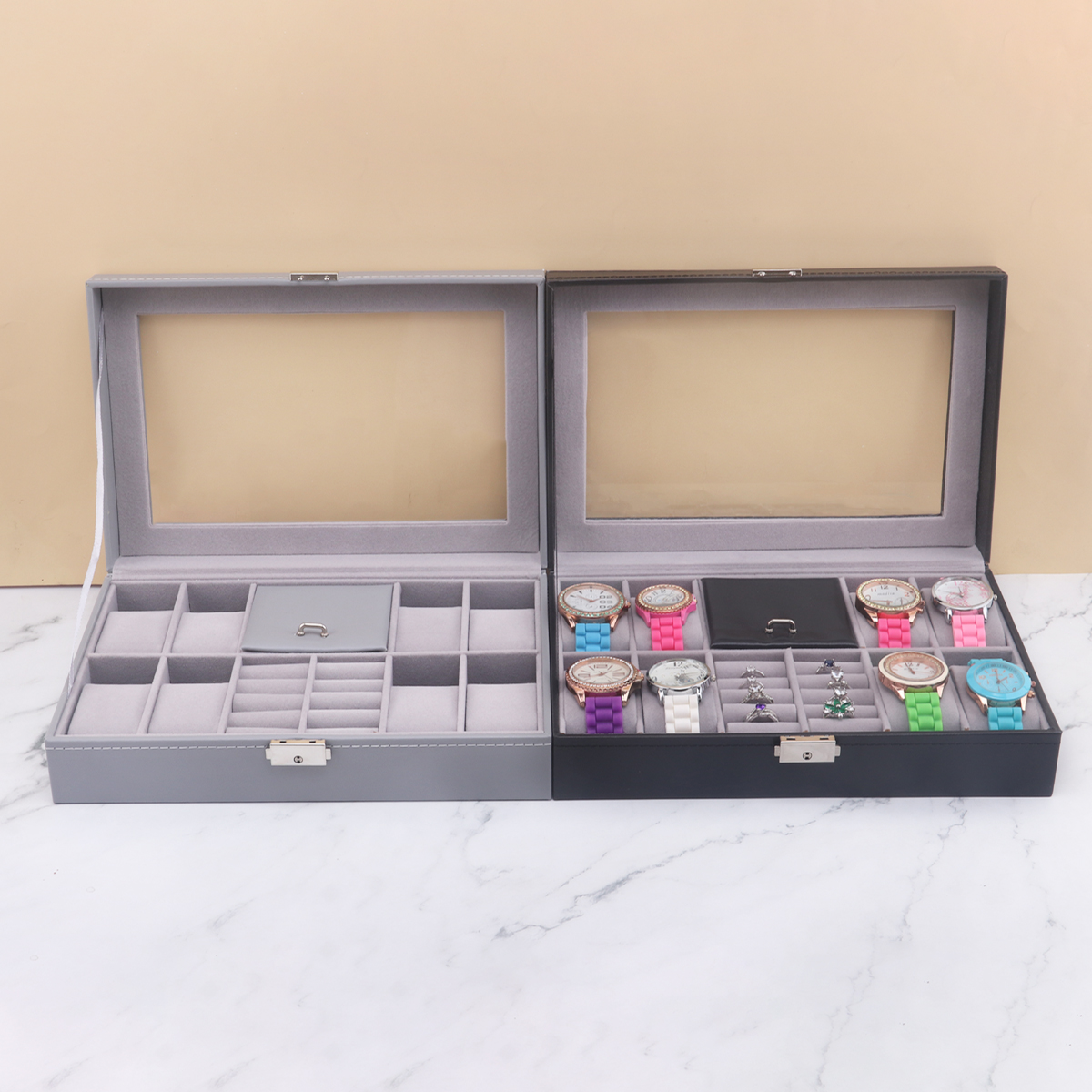8-grid light luxury watch and  - Luxury Watch Packaging Box recension och pris