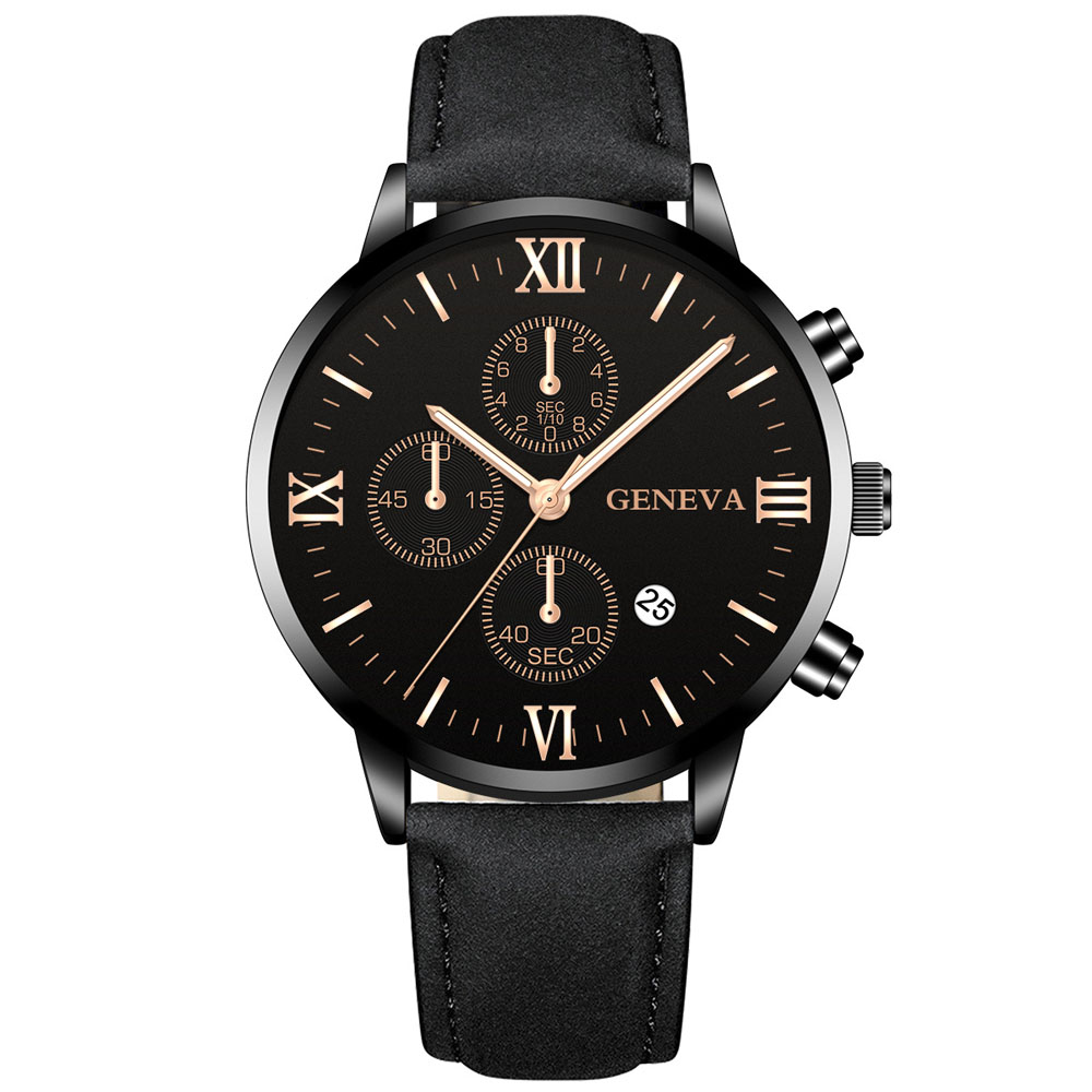 Geneva Fashion  Men Date Alloy - Luxury Watch Packaging Box recension och pris