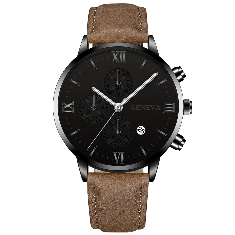 Geneva Fashion  Men Date Alloy - Luxury Watch Packaging Box recension och pris
