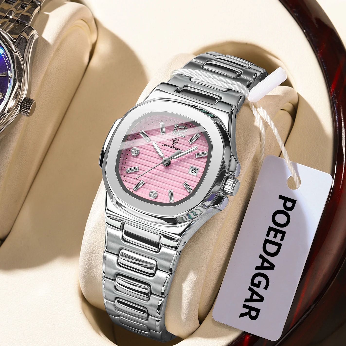 POEDAGAR Square Fashion Woman  - Luxury Watch Girl recension och pris