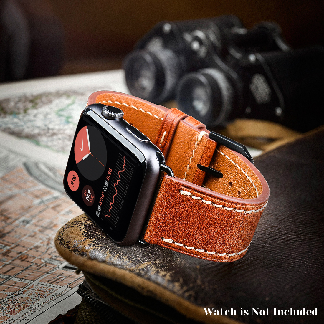 Retro Genuine Leather Watchban - Luxury Watch Hermes recension och pris