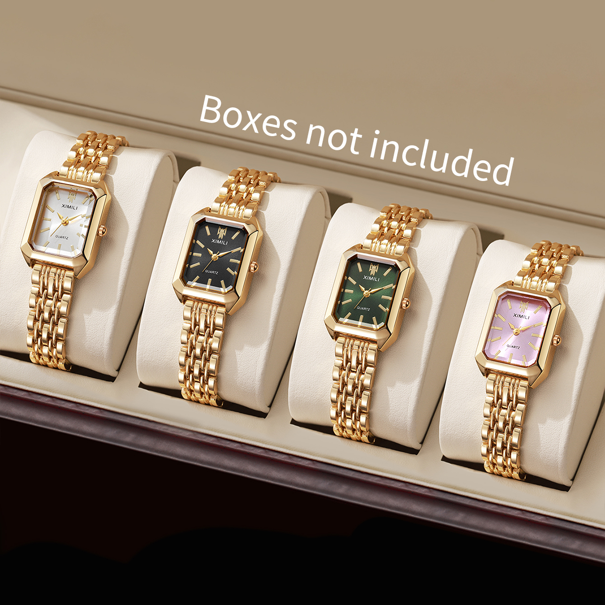1/2/4PCS Luxury Women Watches  - Luxury Watch Packaging Box recension och pris
