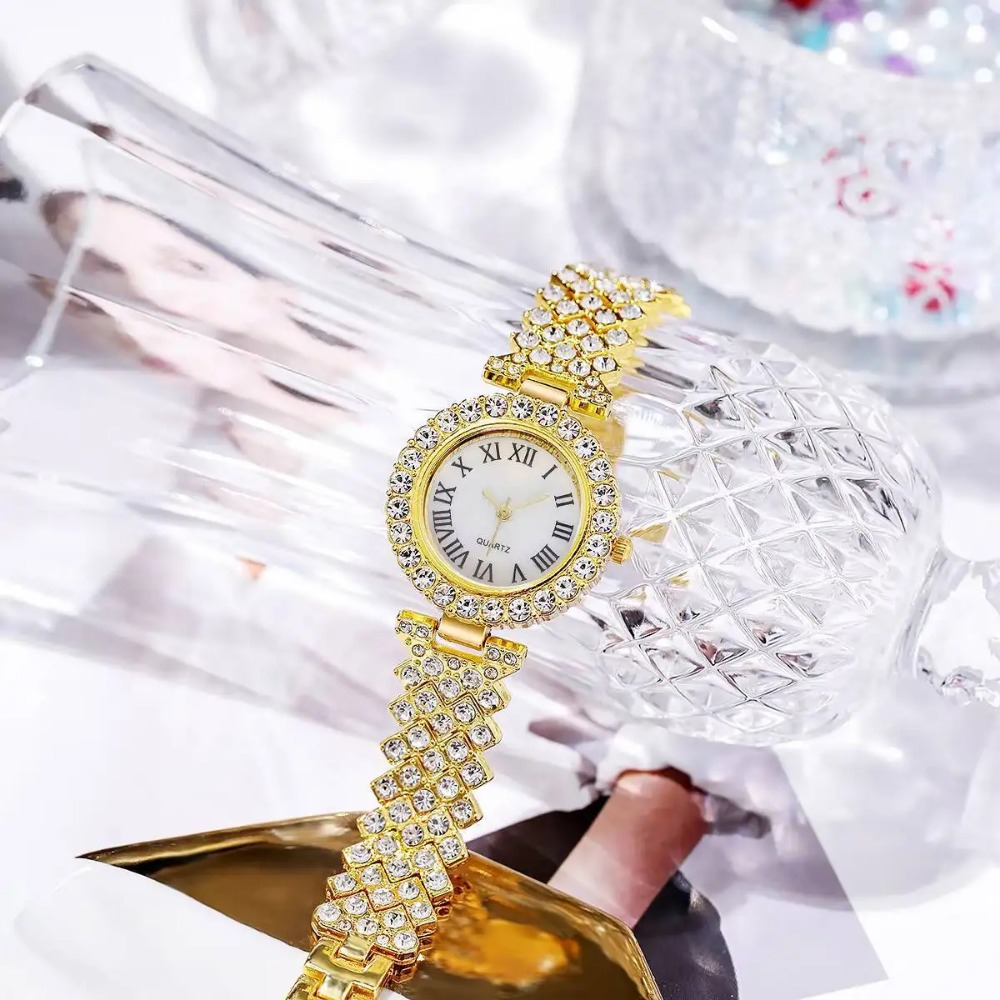 6PCS/Set Luxury Rhinestone Wom - Luxury Watch Packaging Box recension och pris