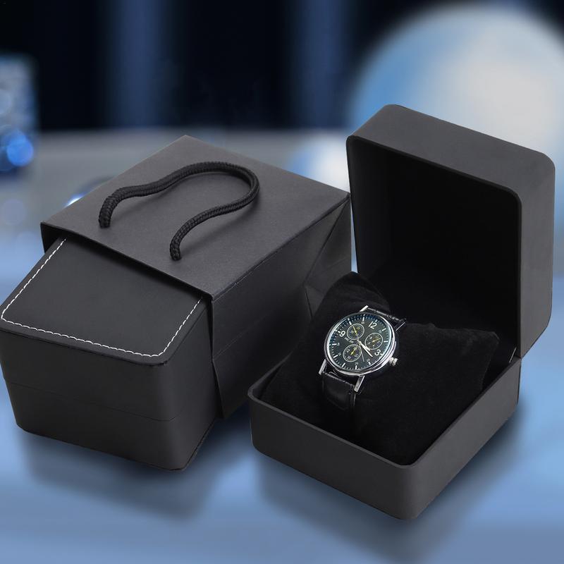 Luxury Leather Watch Storage B - Luxury Watch Travel Case recension och pris