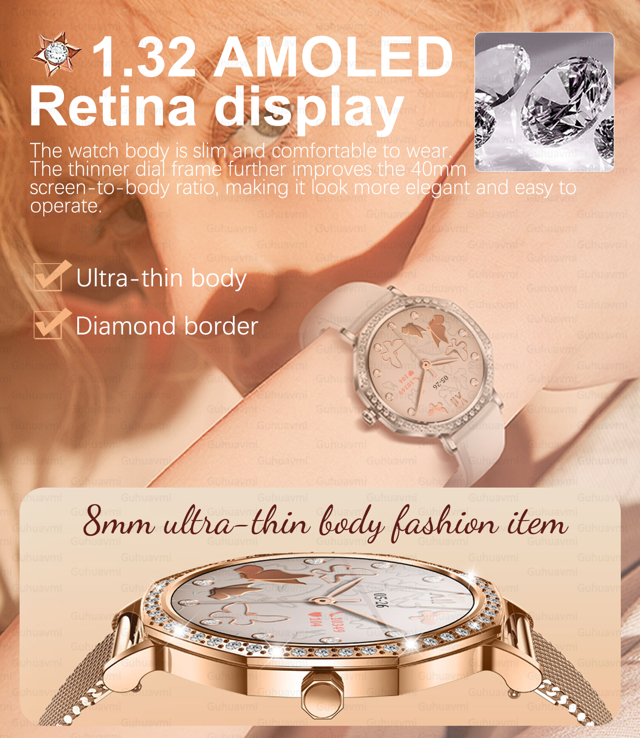 2025 New Ladies' Fashion Smart - Luxury Watch In The World recension och pris