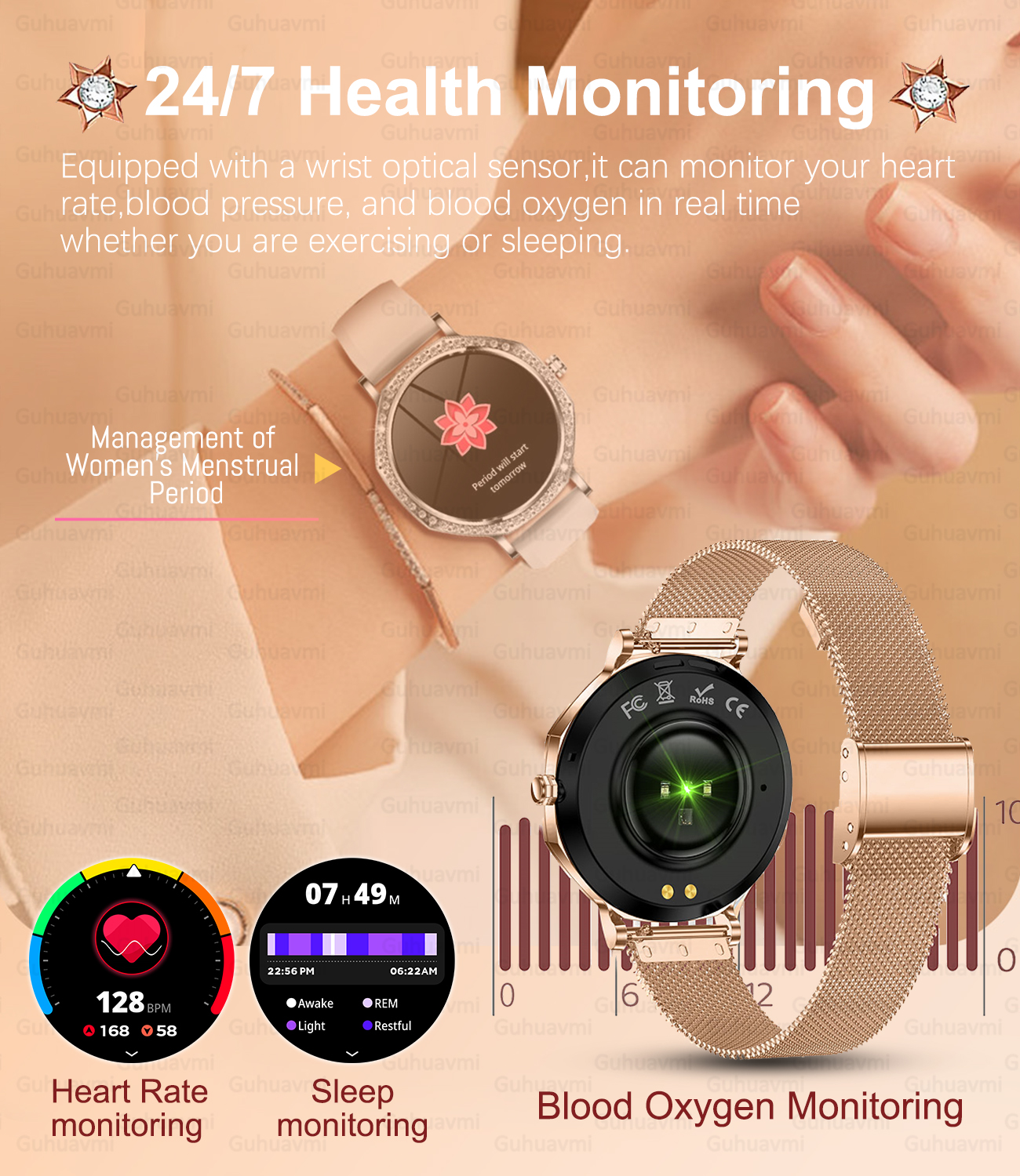 2025 New Ladies' Fashion Smart - Luxury Watch In The World recension och pris