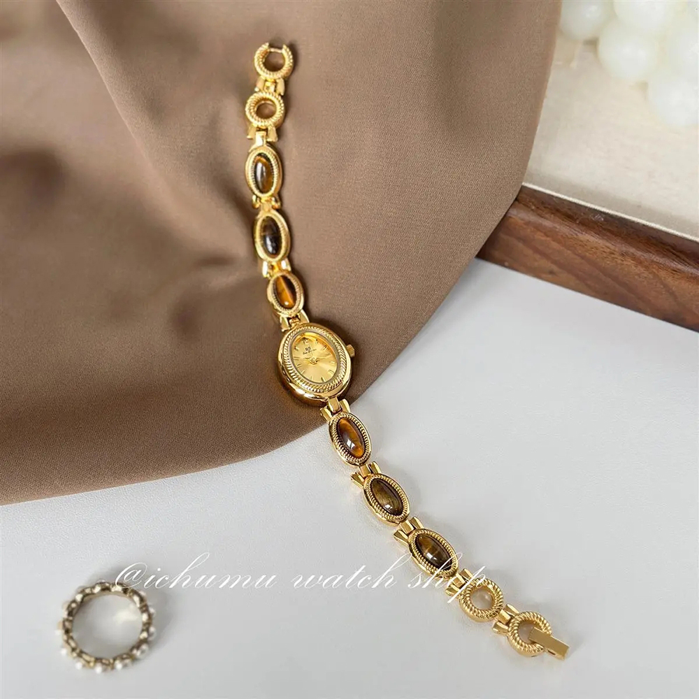 Women's Gold Watch Vintage Bro - Luxury Watch Girl recension och pris
