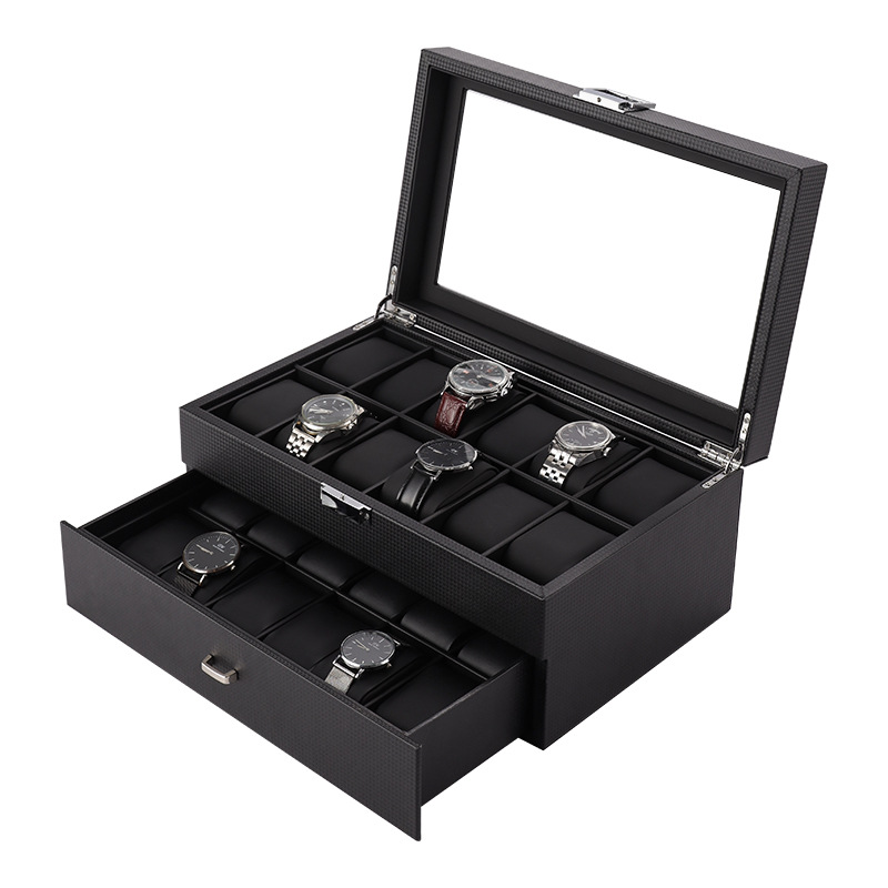 Luxury Watch Box Organizer Bla - Luxury Watch Packaging Box recension och pris
