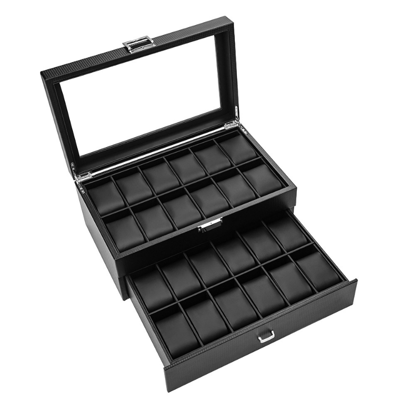 Luxury Watch Box Organizer Bla - Luxury Watch Packaging Box recension och pris