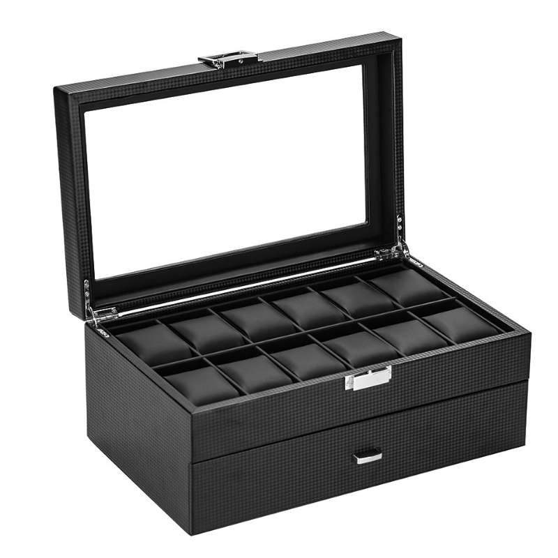 Luxury Watch Box Organizer Bla - Luxury Watch Packaging Box recension och pris