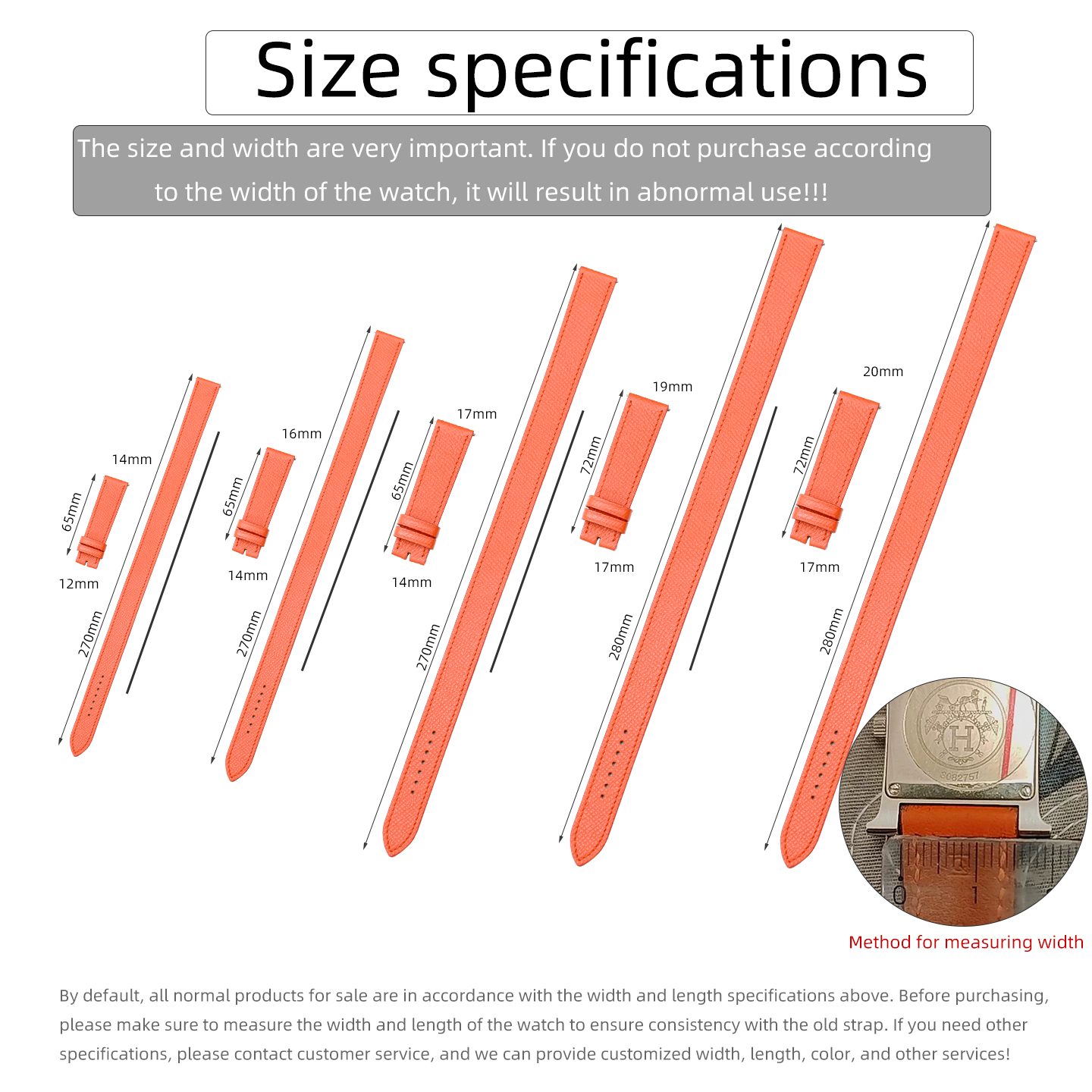 SAUPPO Watch Belt Suitable for - Luxury Watch Hermes recension och pris