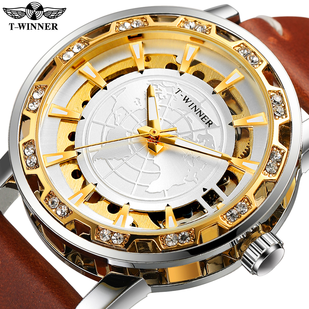 T-WINNER Classic Men's Manual  - Luxury Watch Repair recension och pris