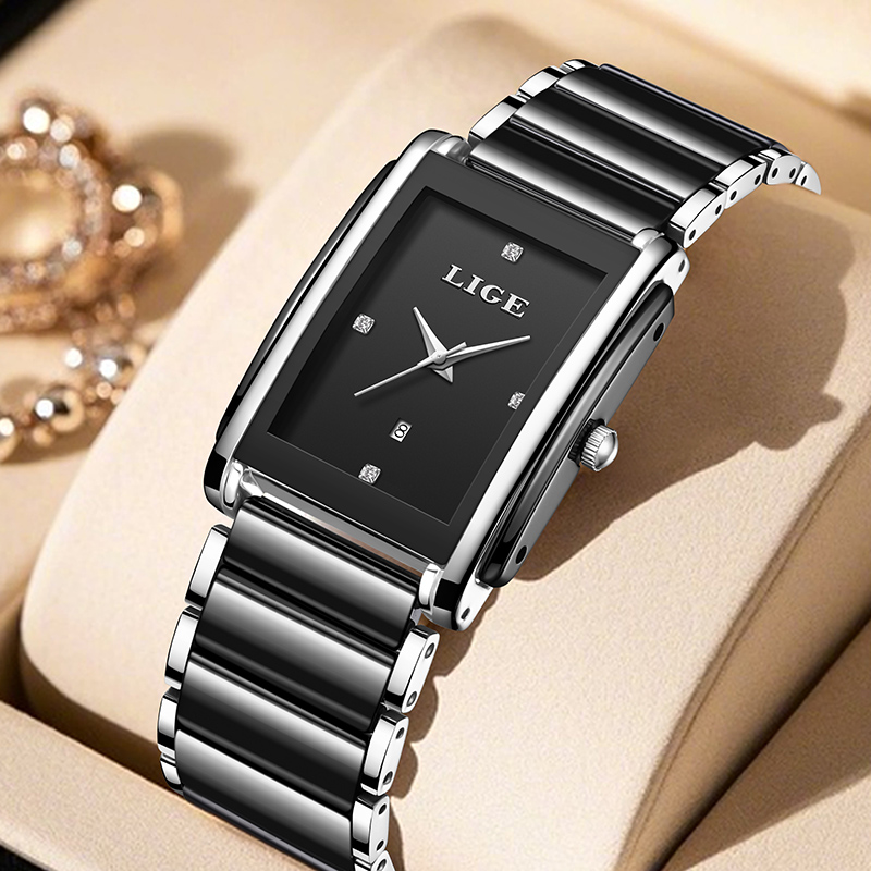 LIGE New Luxury Women Watches  - Luxury Watch Packaging Box recension och pris
