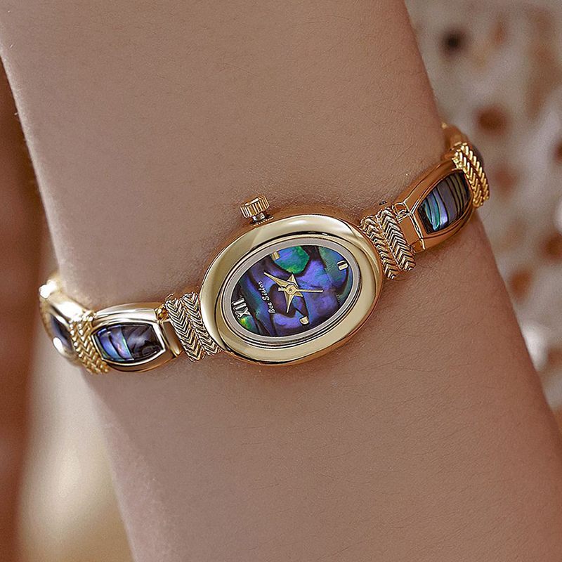 Oval Dial Women Bracelet Watch - Luxury Watch Girl recension och pris