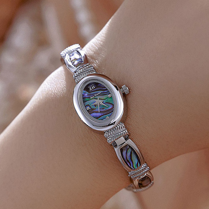 Oval Dial Women Bracelet Watch - Luxury Watch Girl recension och pris