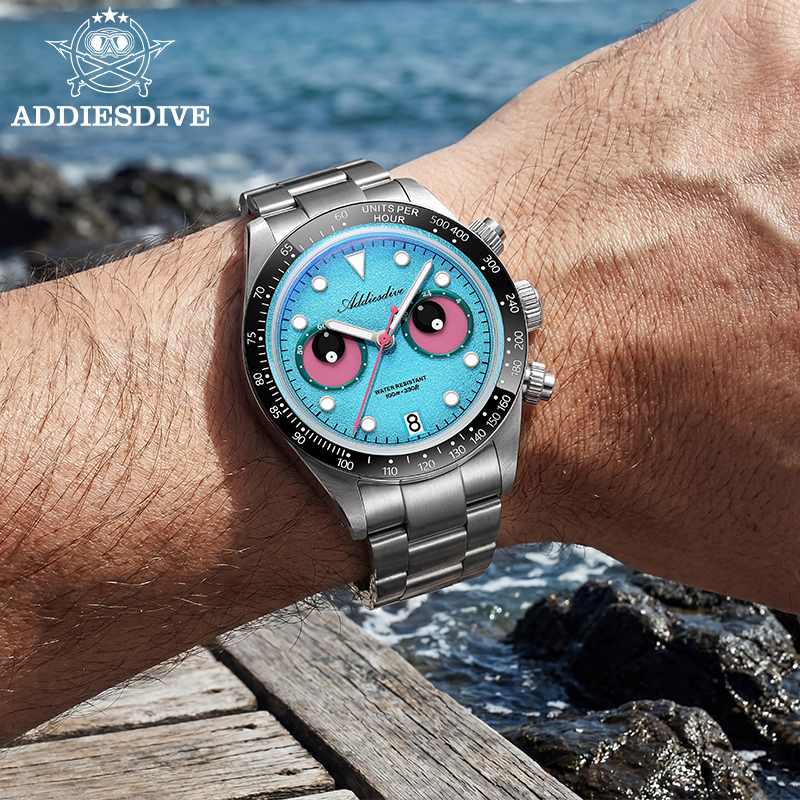 ADDIESDIVE NEW AD2557 Eyes Dia - Zero Luxury Watch recension och pris