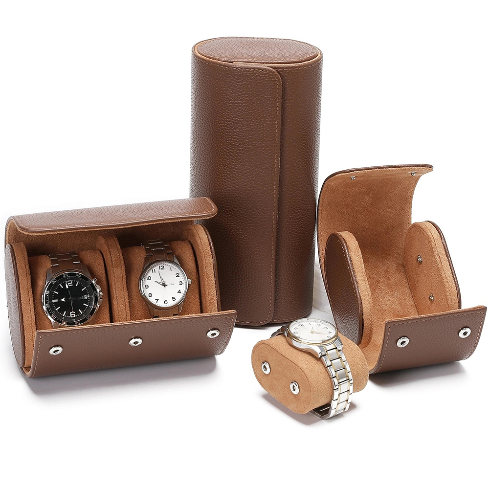 Luxury PU Leather Watch Case W - Luxury Watch Travel Case recension och pris