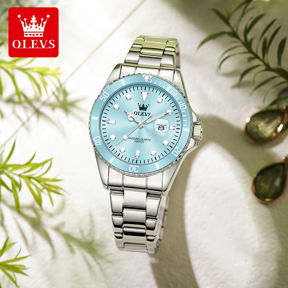 OLEVS Luxury Stainless Steel W - Luxury Watch Girl recension och pris