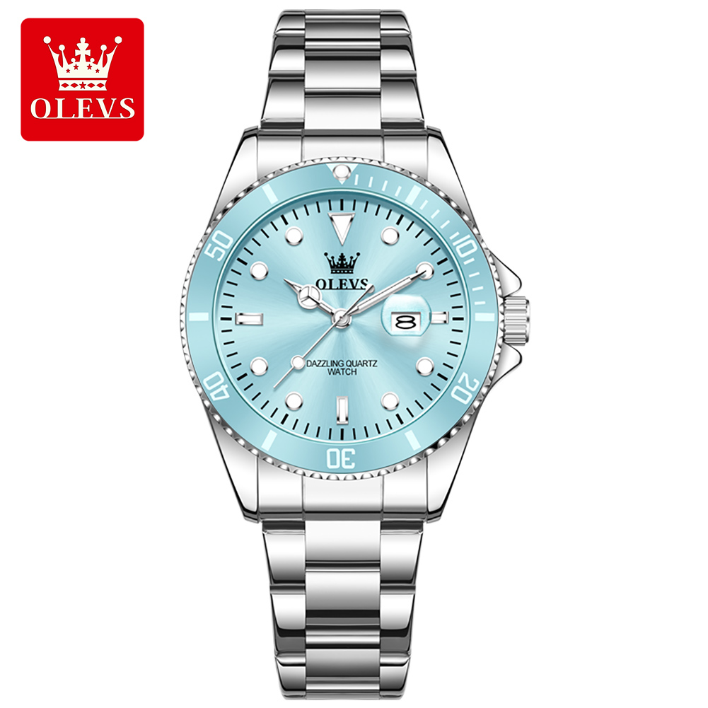 OLEVS Luxury Stainless Steel W - Luxury Watch Girl recension och pris