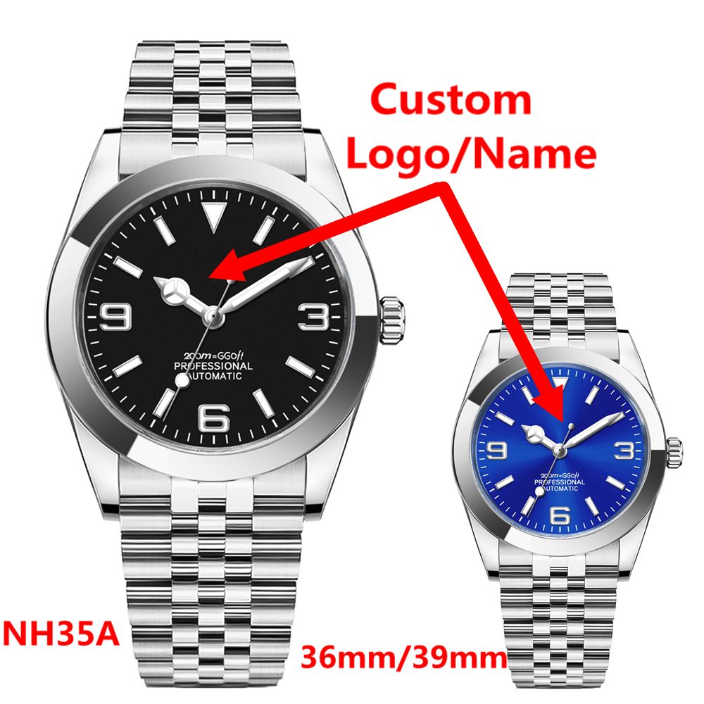 Custom Logo Luxury NH35 Watch  - Luxury Watch Girl recension och pris