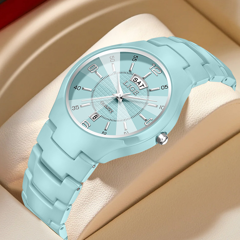 LIGE Luxury Elegant Quartz Wom - Luxury Watch Women recension och pris