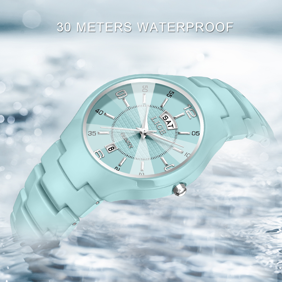 LIGE Luxury Elegant Quartz Wom - Luxury Watch Women recension och pris