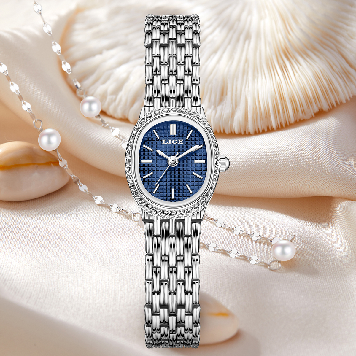 LIGE Fashion Luxury Quartz Wom - Luxury Watch & Jewellery Recensioni recension och pris