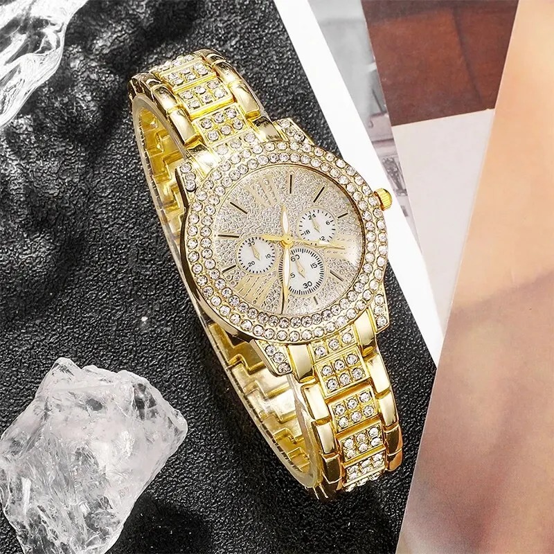 Women's Quartz Watch Gold Luxu - Luxury Watch & Jewellery Recensioni recension och pris