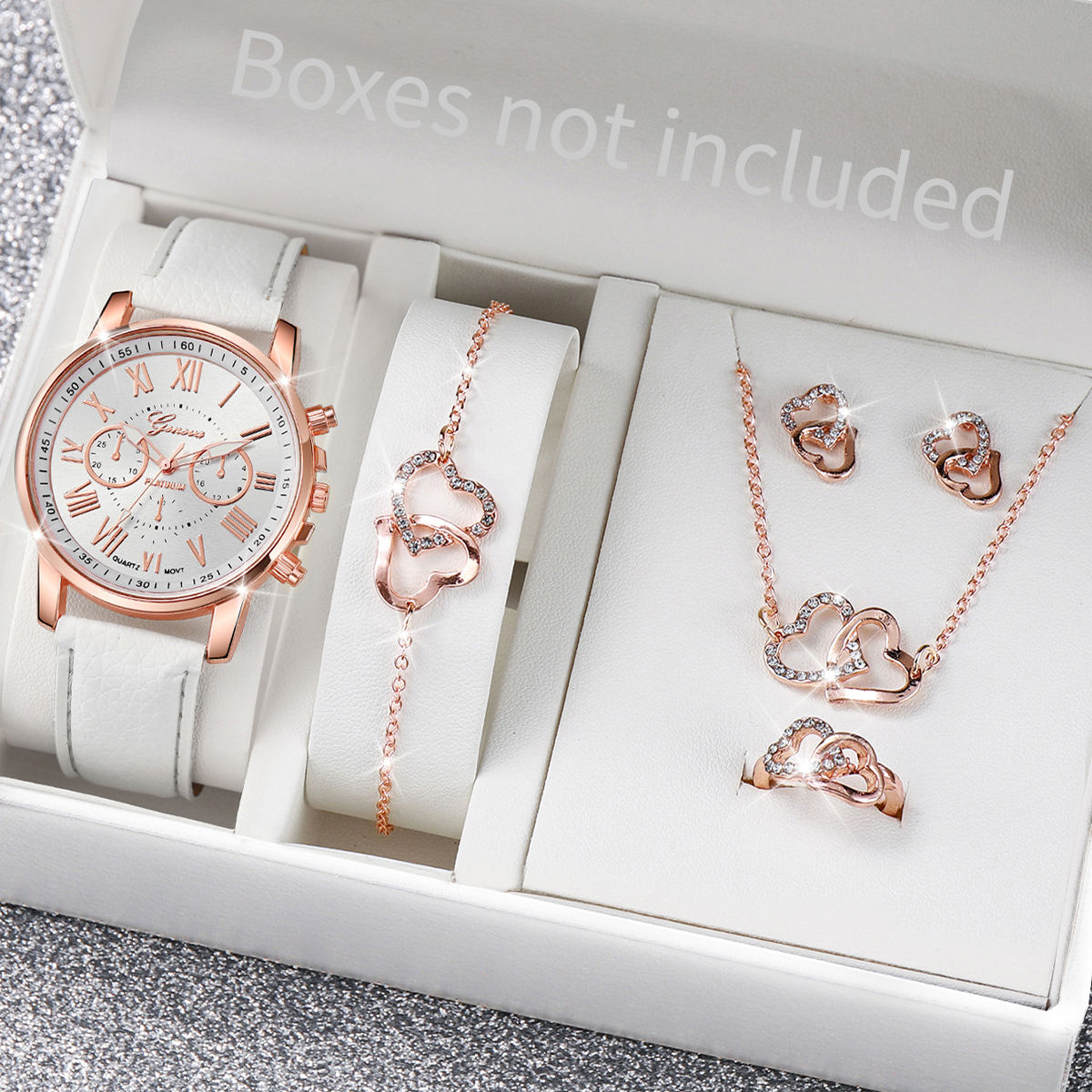 5/6PCS Luxury Women Watches Je - Luxury Watch Packaging Box recension och pris