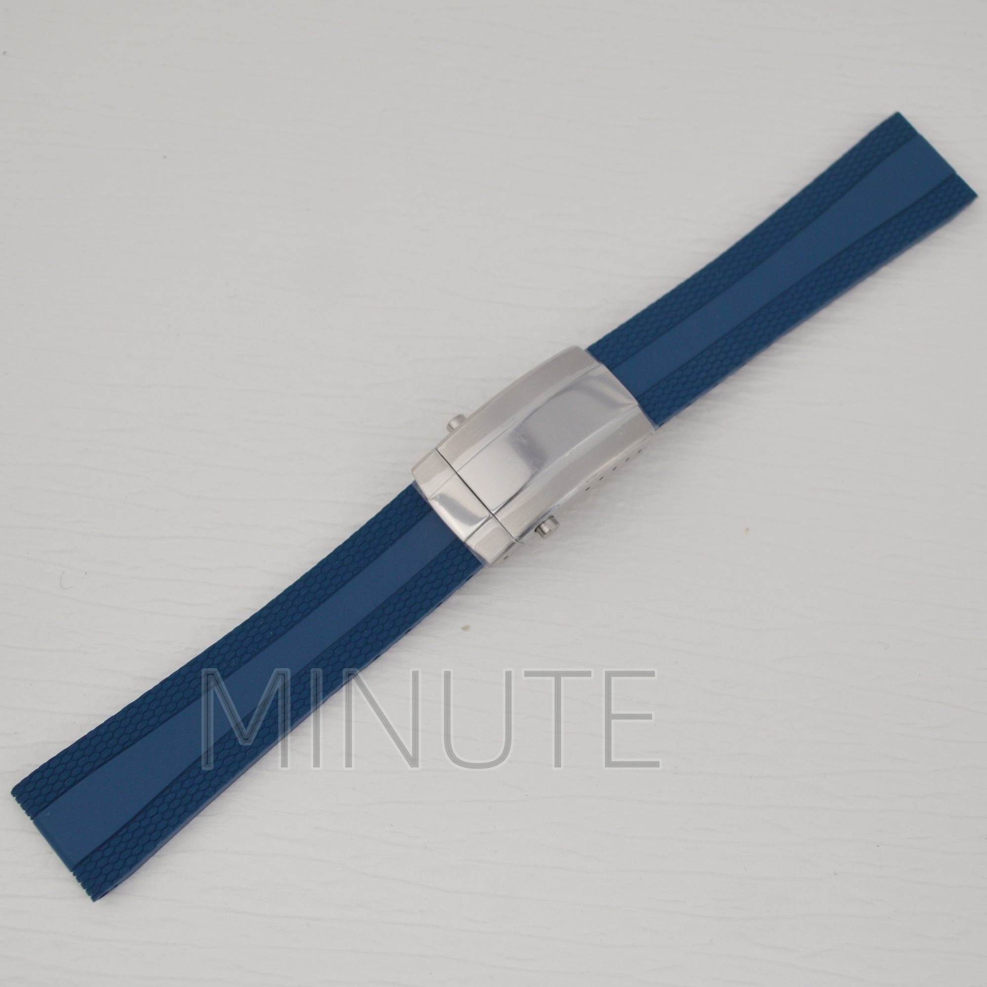 22mm Watch Strap Rubber Bracel - Luxury Watch Repair recension och pris