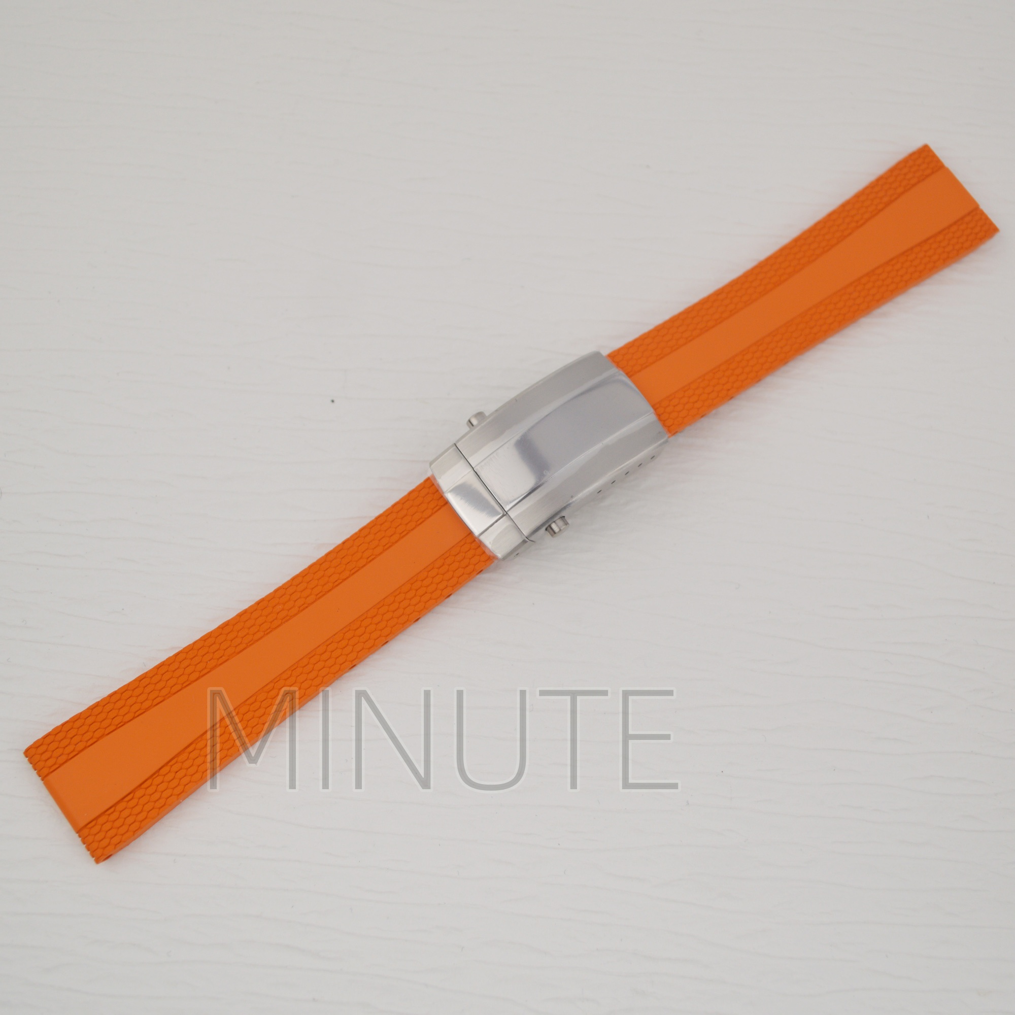 22mm Watch Strap Rubber Bracel - Luxury Watch Repair recension och pris