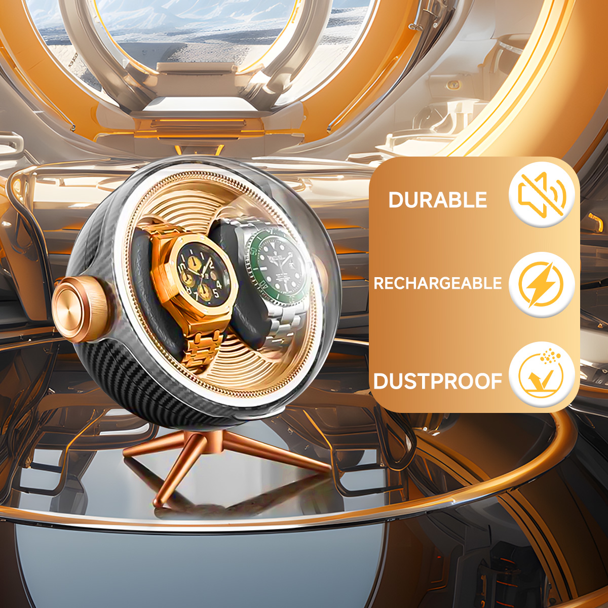 Luxury Automatic Watch Winder  - Zero Luxury Watch recension och pris