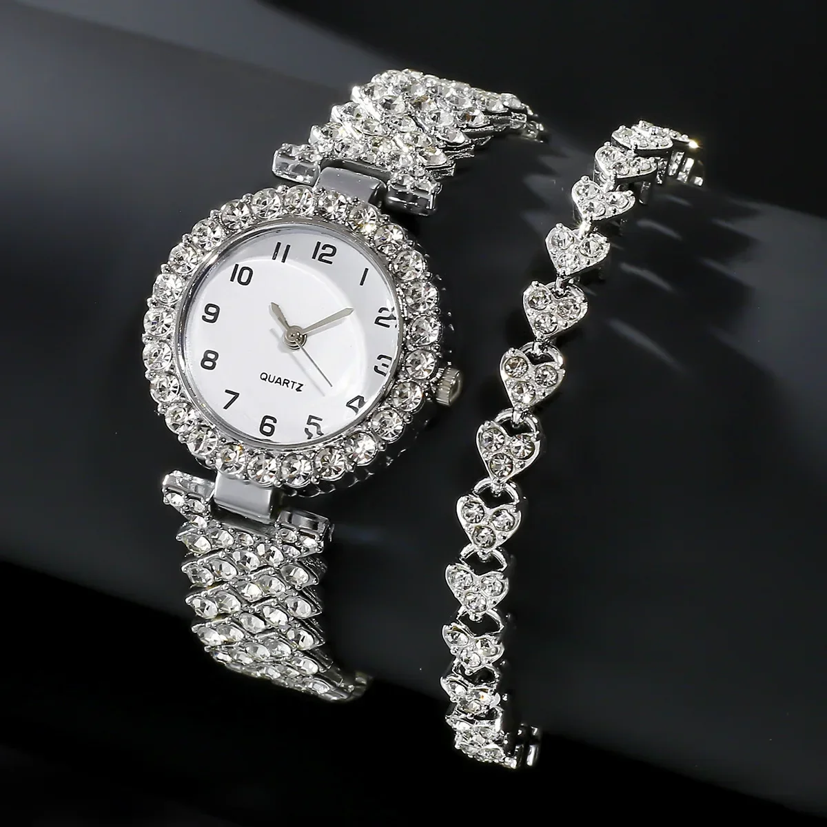 1pcs/2pcs Luxury Fashion Women - Luxury Watch Girl recension och pris