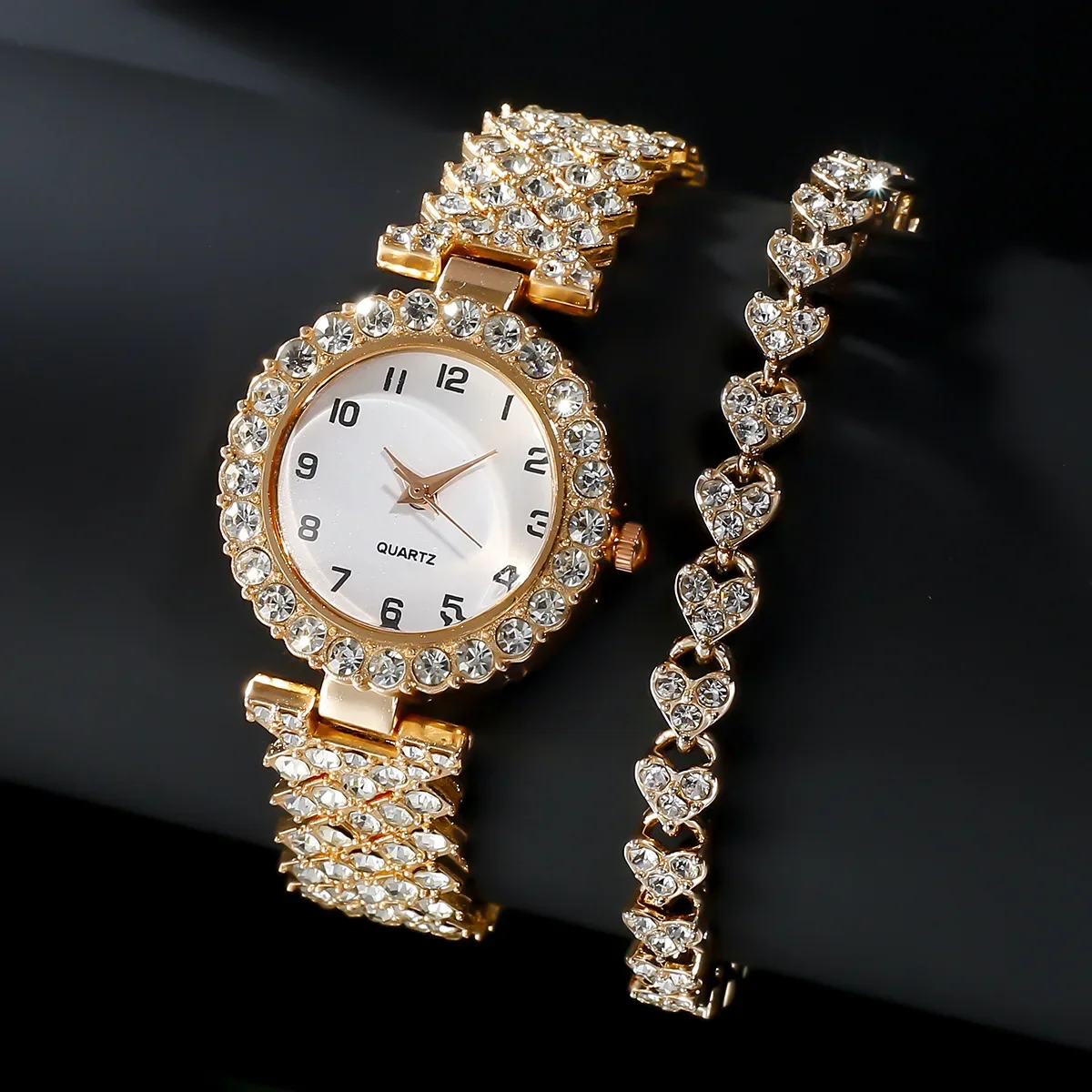 1pcs/2pcs Luxury Fashion Women - Luxury Watch Girl recension och pris