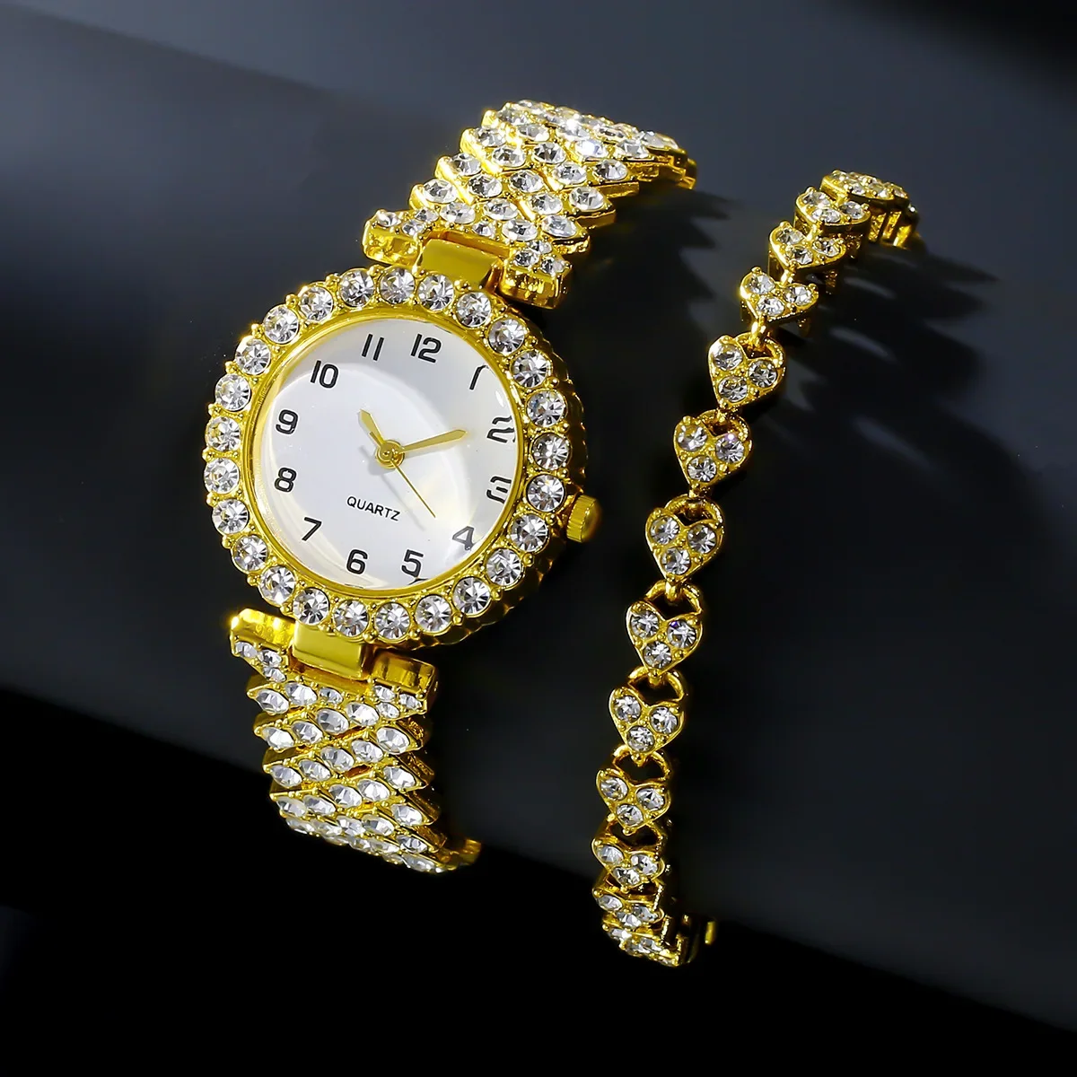 1pcs/2pcs Luxury Fashion Women - Luxury Watch Girl recension och pris