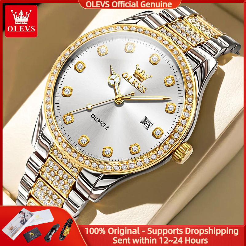 OLEVS 9905 All Diamond Luxury  - Luxury Watch All Brands recension och pris