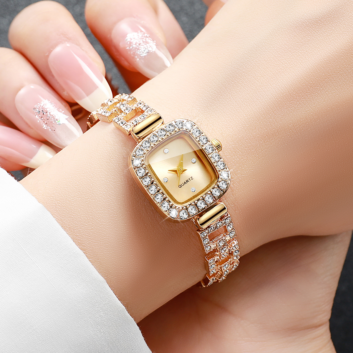 Luxury Rhinestone Bracelet Str - Luxury Watch Packaging Box recension och pris