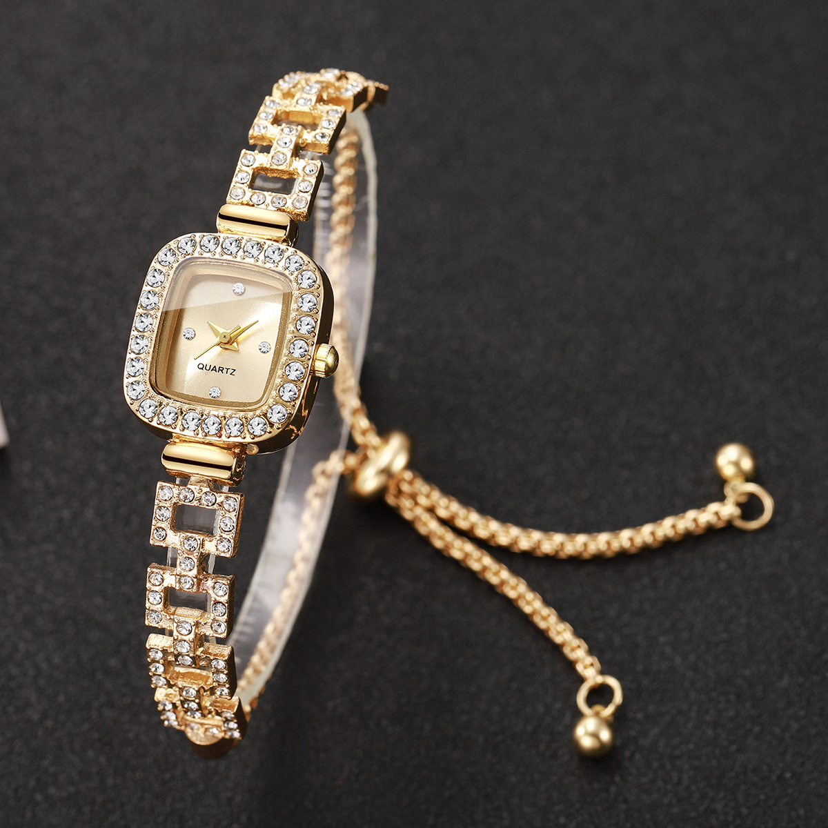 Luxury Rhinestone Bracelet Str - Luxury Watch Packaging Box recension och pris